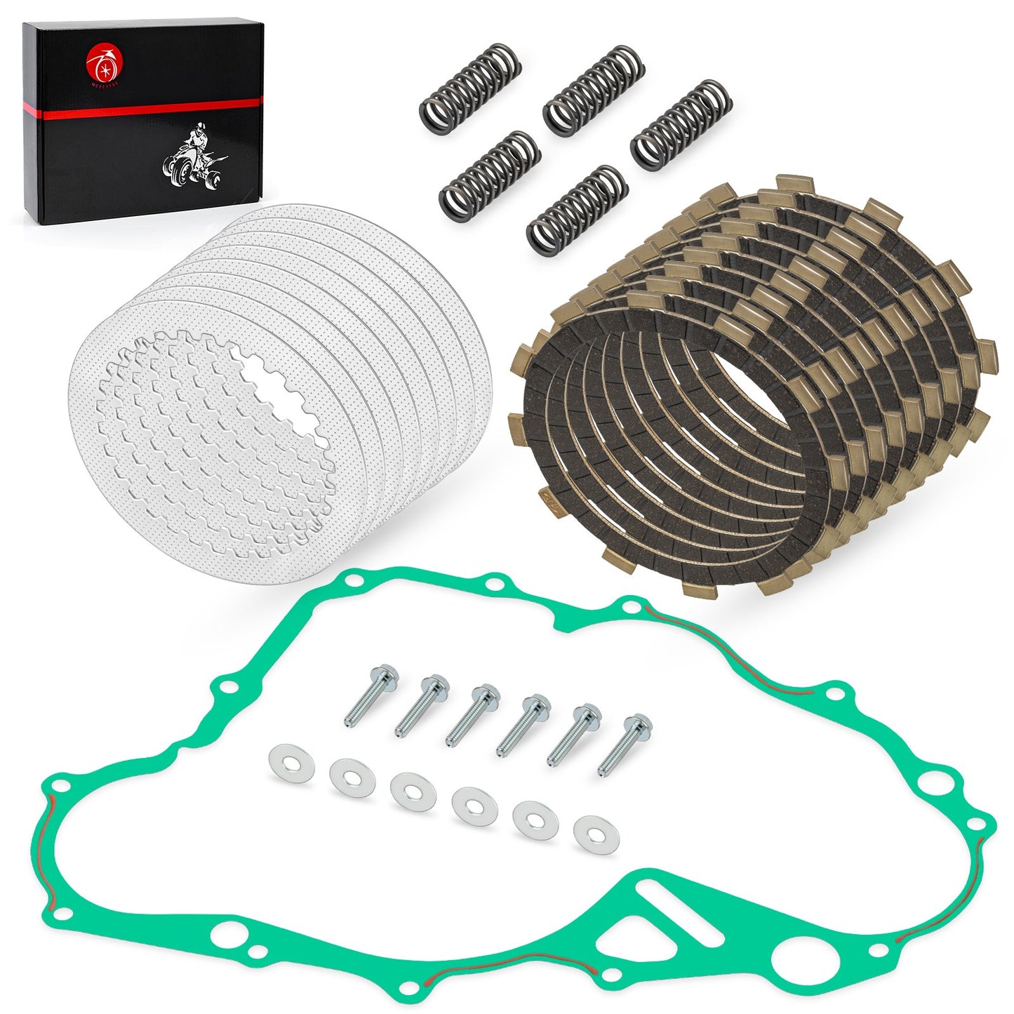 Clutch Friction Steel Plates and Gasket Kit for Yamaha WR250F YZ250FX (2015–2019)
