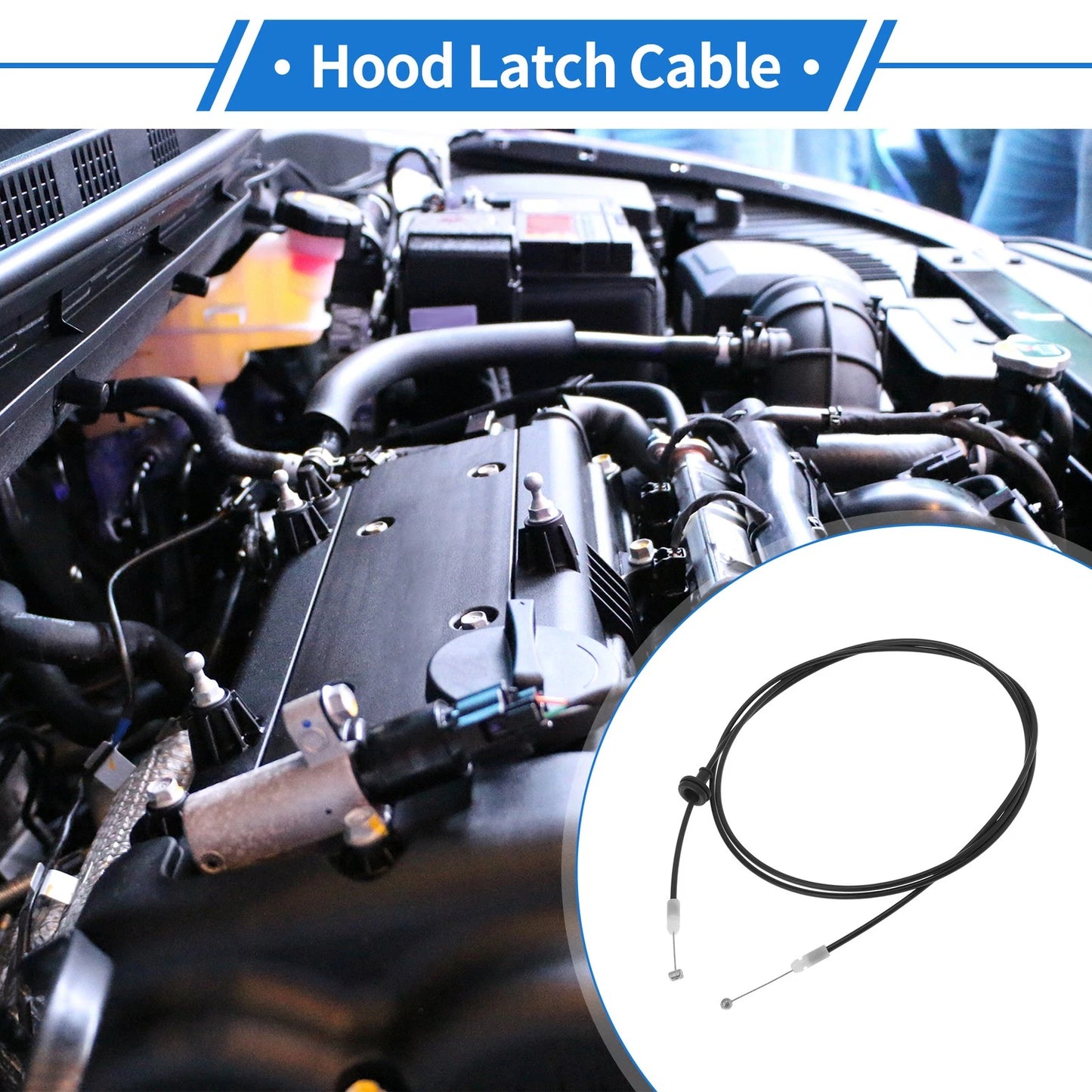 Hood Latch Release Cable for Honda Accord (2008–2013) No. 74130TB0H01