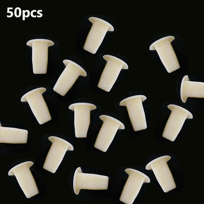 50 Pcs Nylon Nut-Screw Grommet Clip for Toyota / Mazda / Honda