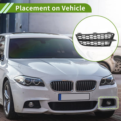 1 Pcs Front Left Fog Light Grill for BMW 1-Series (2011–2015) No. 51118053803