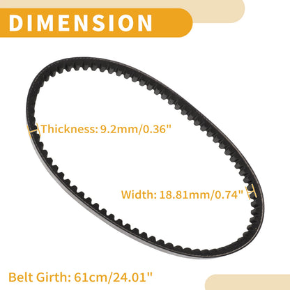 Drive Belt V-Belt No. 52BE76410000 for Yamaha Vity Majesty S XC125 (2014)