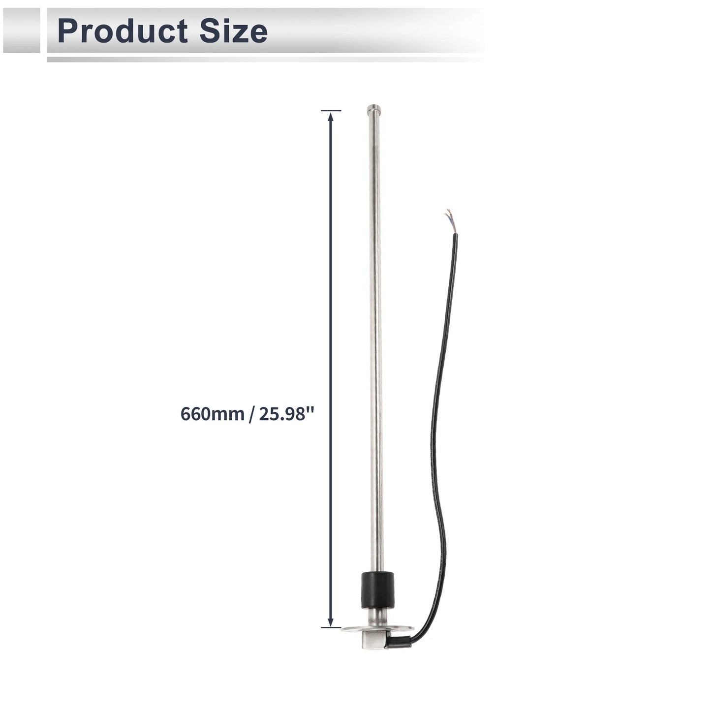 Fuel Sending Unit and Gauge Kit 240-33 Ohm for Boat Truck Vehicle