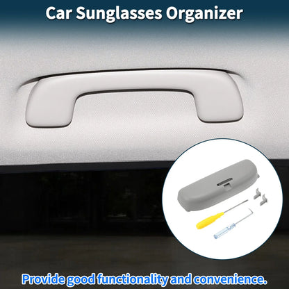 Sunglasses Case for Mercedes-Benz C Class Eyeglasses Holder Storage Box Grey