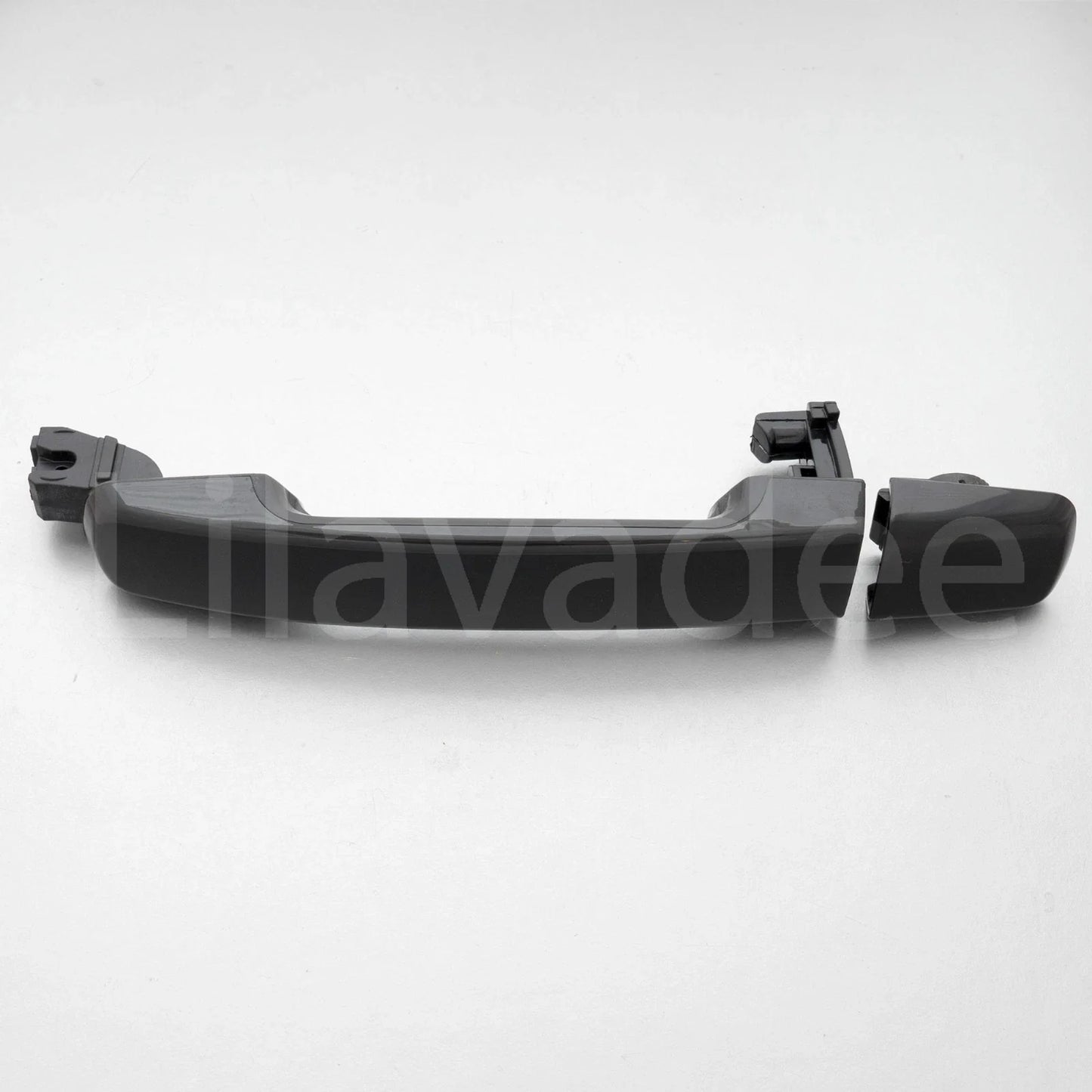 Black Glossy Outer Door Handle Left for Nissan Navara D40 Frontier (2005-2015)