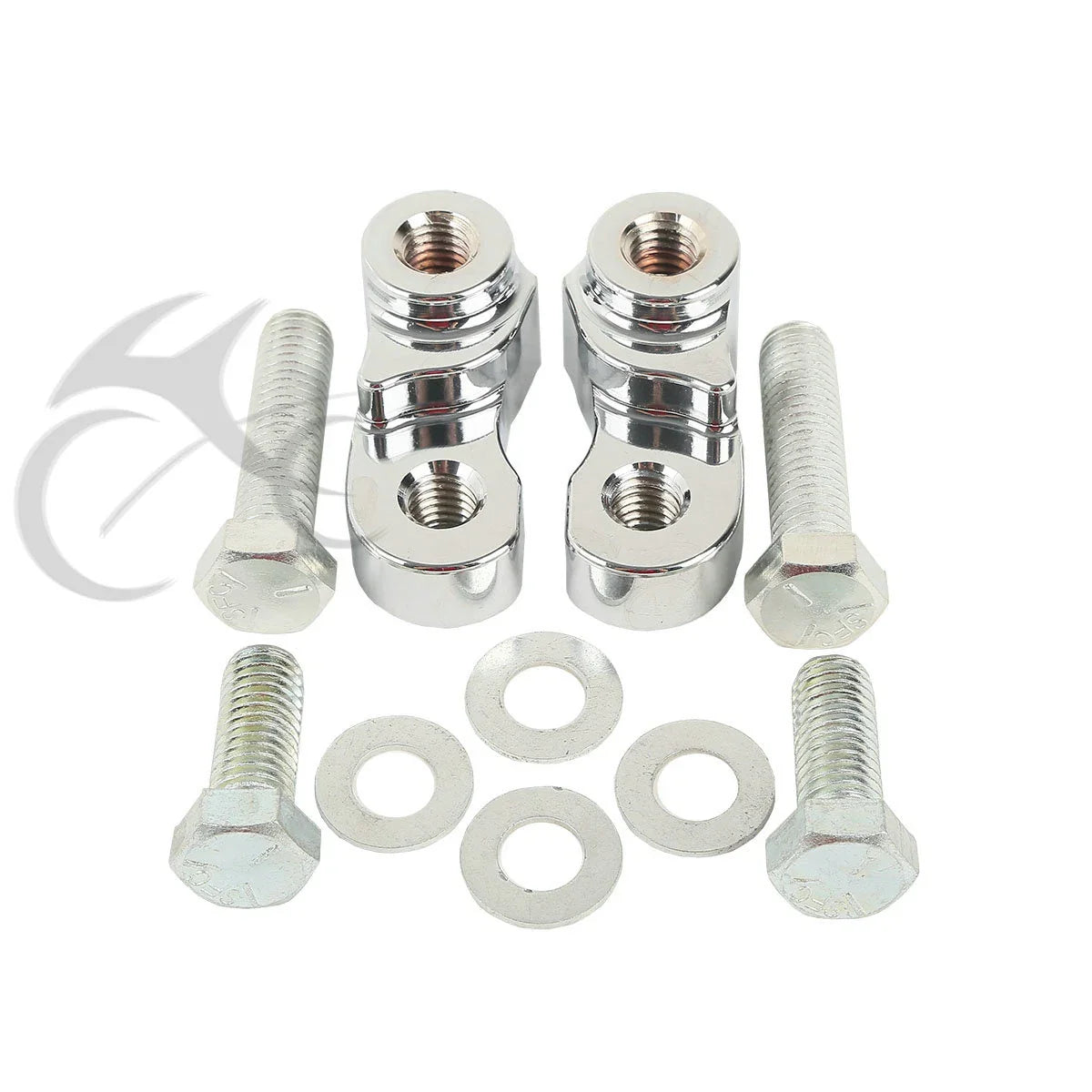 1" Chrome Rear Lowering Kit for Harley Sportster 883 1200 (2005-2017)