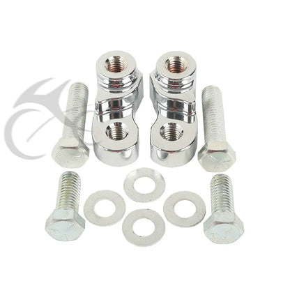 1" Chrome Rear Lowering Kit for Harley Sportster 883 1200 (2005-2017)
