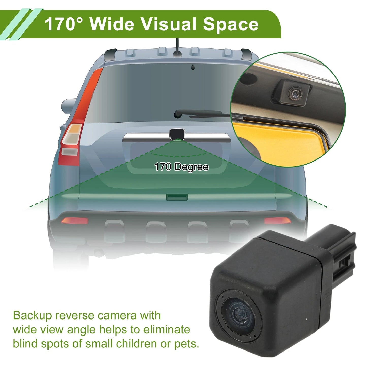 Rear View Backup Camera for Toyota Camry Hybrid (2017–2021)