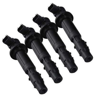 4 x Ignition Coils for Kawasaki Ninja ZX6R/ ZZR600 (2000-2002, 2005-2008)