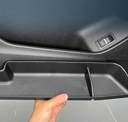 4X Side Door Storage Box Holder TPE Organizer Front/Rear for Audi Q4 e-tron