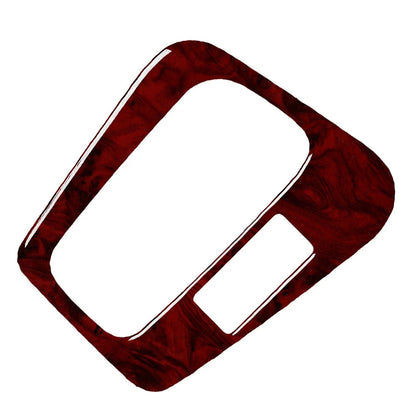 Red Wood Grain Console Gear Shift Panel Cover Trim for BMW 3 Series E36 (1991–1999)