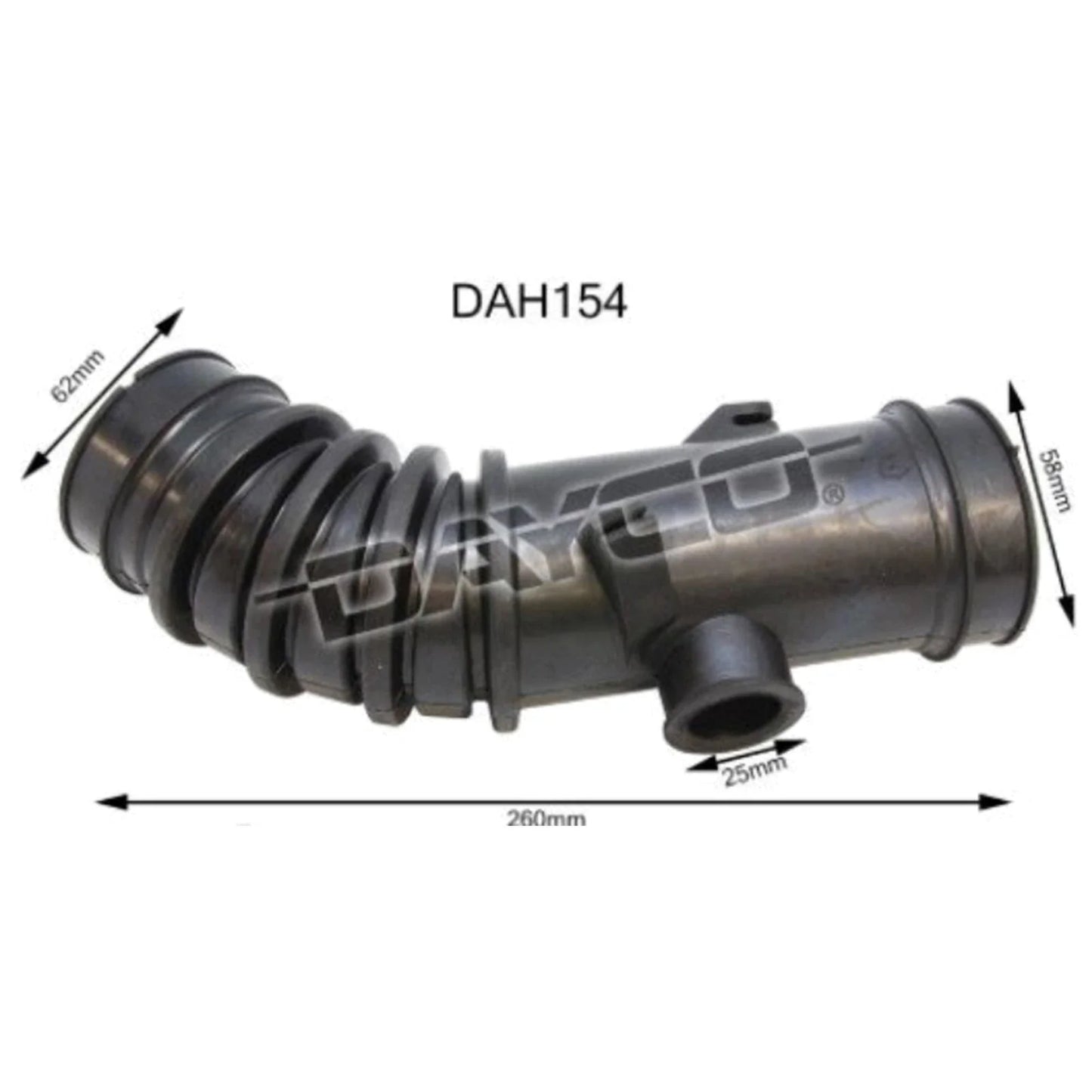Air Intake Hose Cleaner for Toyota Corolla AE102R 1994-1999 4cyl 1.8L