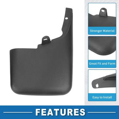 Mud Flap Splash Guard Set for Ford F-250 (2011–2016)