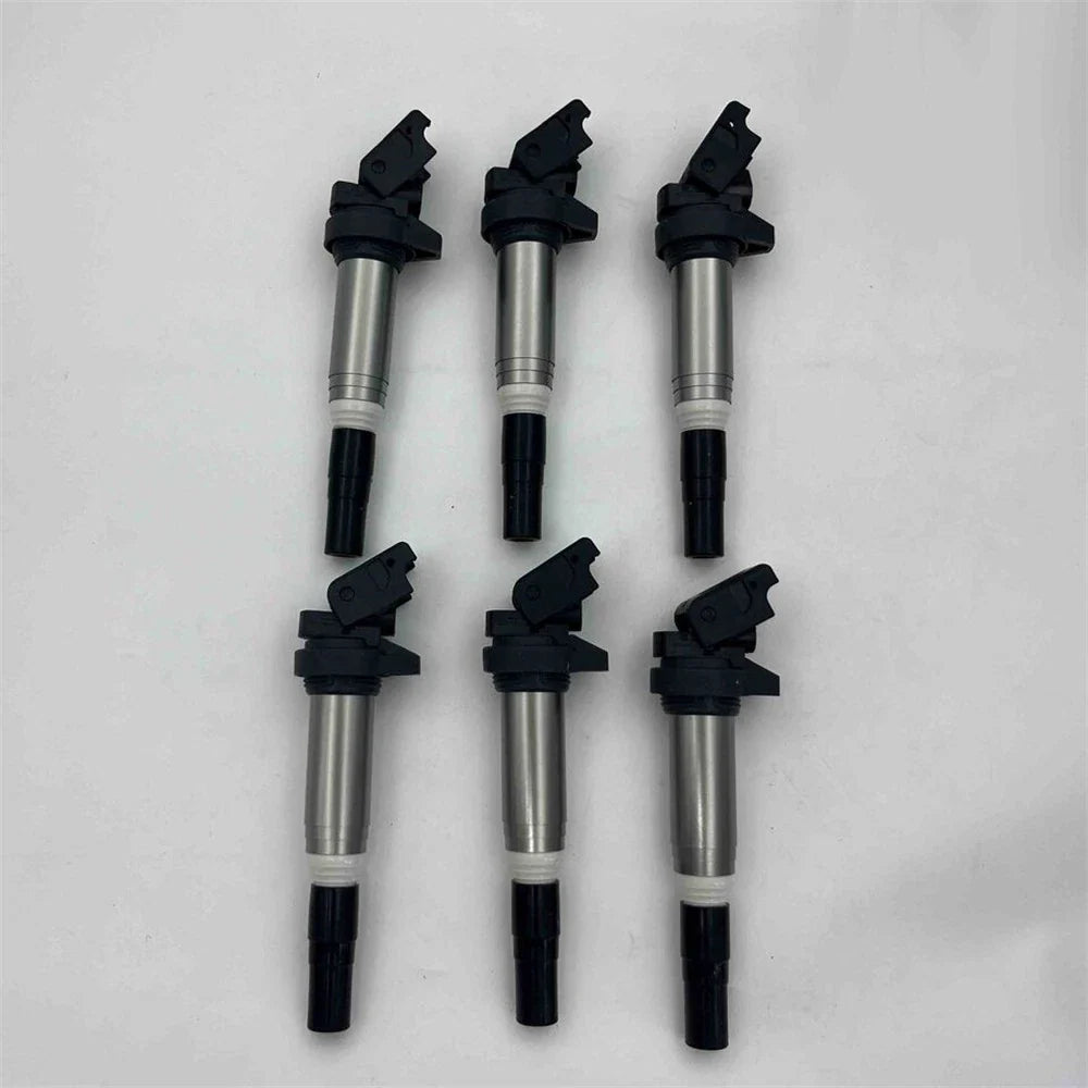 6Pcs Ignition Coil Set for BMW X3 X5 325 335 535 E82 (2004-2013)