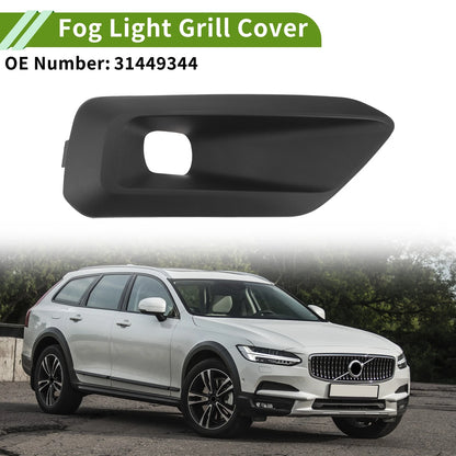 1 Pc Fog Light Grill for Volvo XC40 (2020) No. 31449344 Black