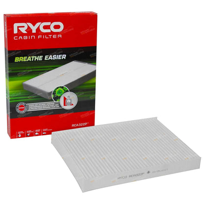 Ryco Cabin Air Filter Cleaner for Chrysler 300C 300 6cyl V6 8cyl V8 (2012-2017)