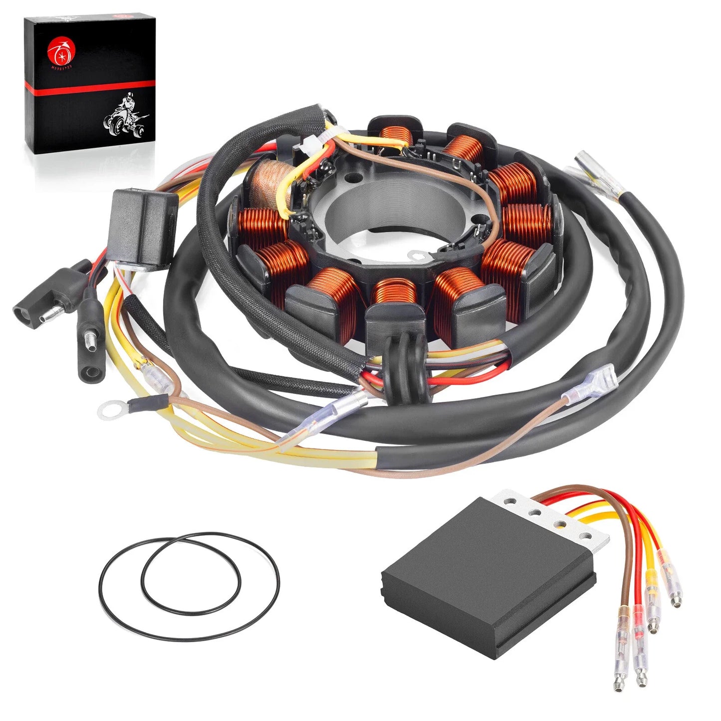Stator w/ Regulator Rectifier 2x4 4x4 for Polaris Scrambler (2000–2002)