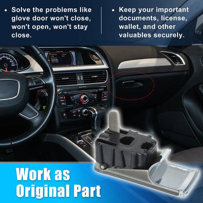 Glove Box Latch Handle for Audi A4 B6 B7 (2002–2007) 8E1857131 Gray