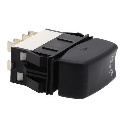 1Pcs Plastic Dome Lamp Rocker Switch Black for Kenworth