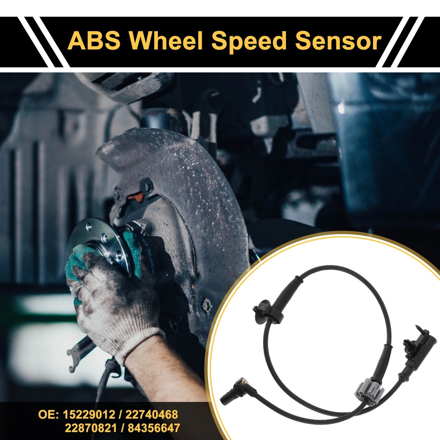 ABS Wheel Speed Sensor No. 15229012 for Chevrolet Silverado 1500 (2007–2013)