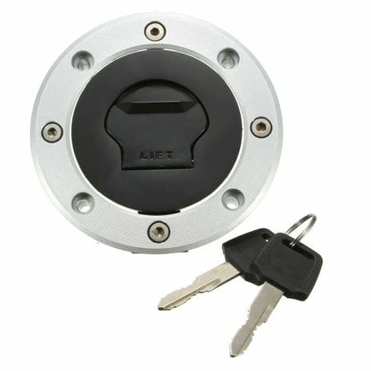 Tank Cap Cover & 2x Keys for SUZUKI GSXR 600 750 1000 Katana
