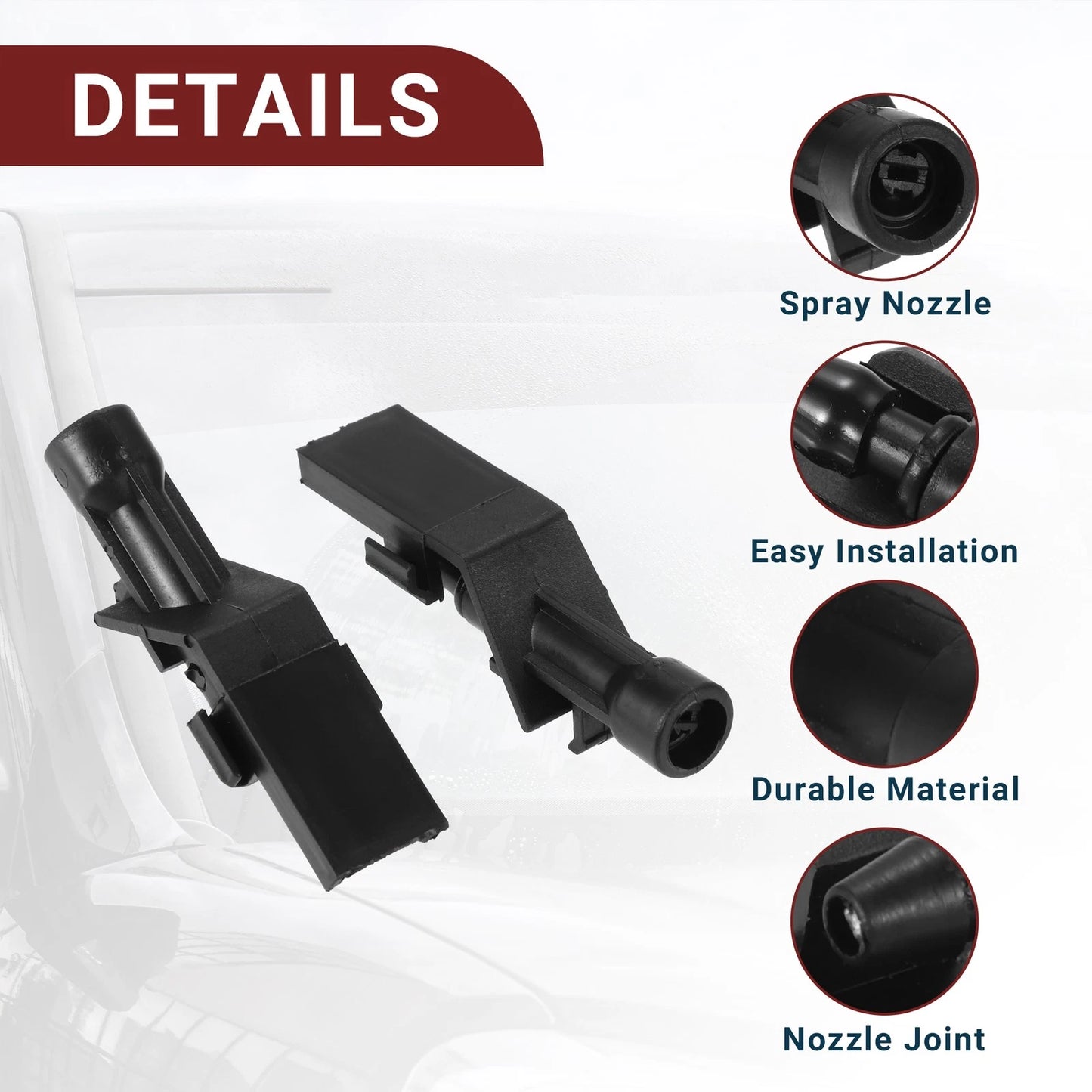 Set of 1 Windshield Washer Nozzle for Honda HR-V (2016–2022)