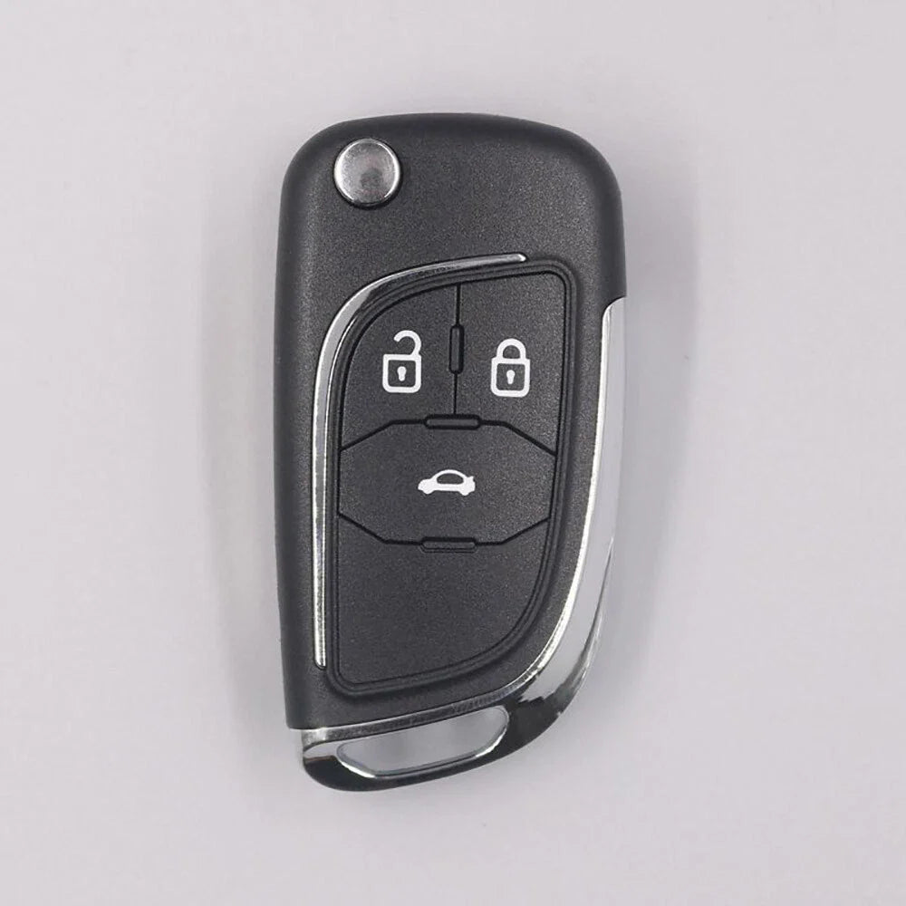 3 Button Remote Key Shell for Chevrolet Cruze, Aveo, Spark, Captiva, Orlando, Camaro (2010-2023)