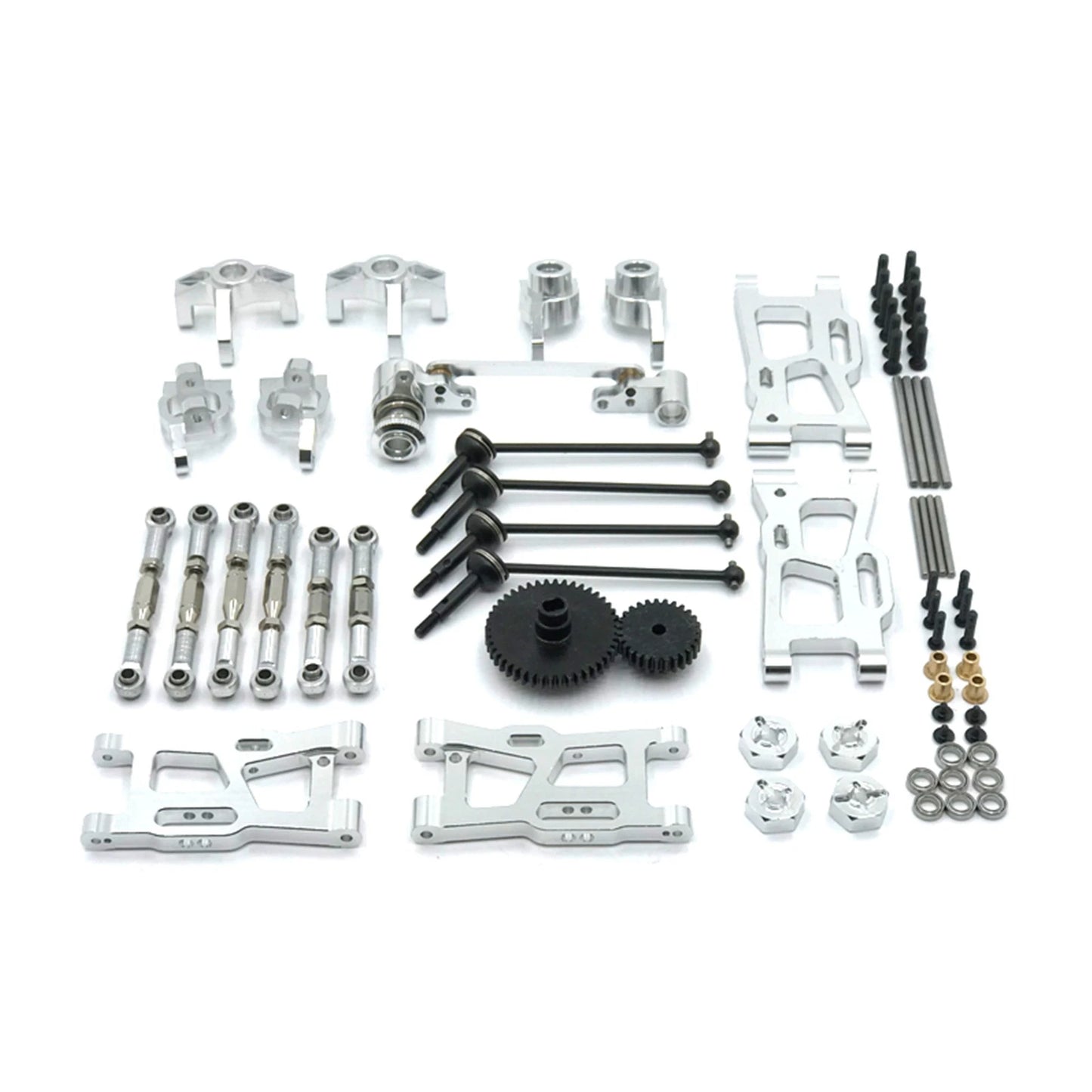 Metal RC Kits Setup for Wltoys 144001 144002 124016 124017 124018 (1/12 1/14)