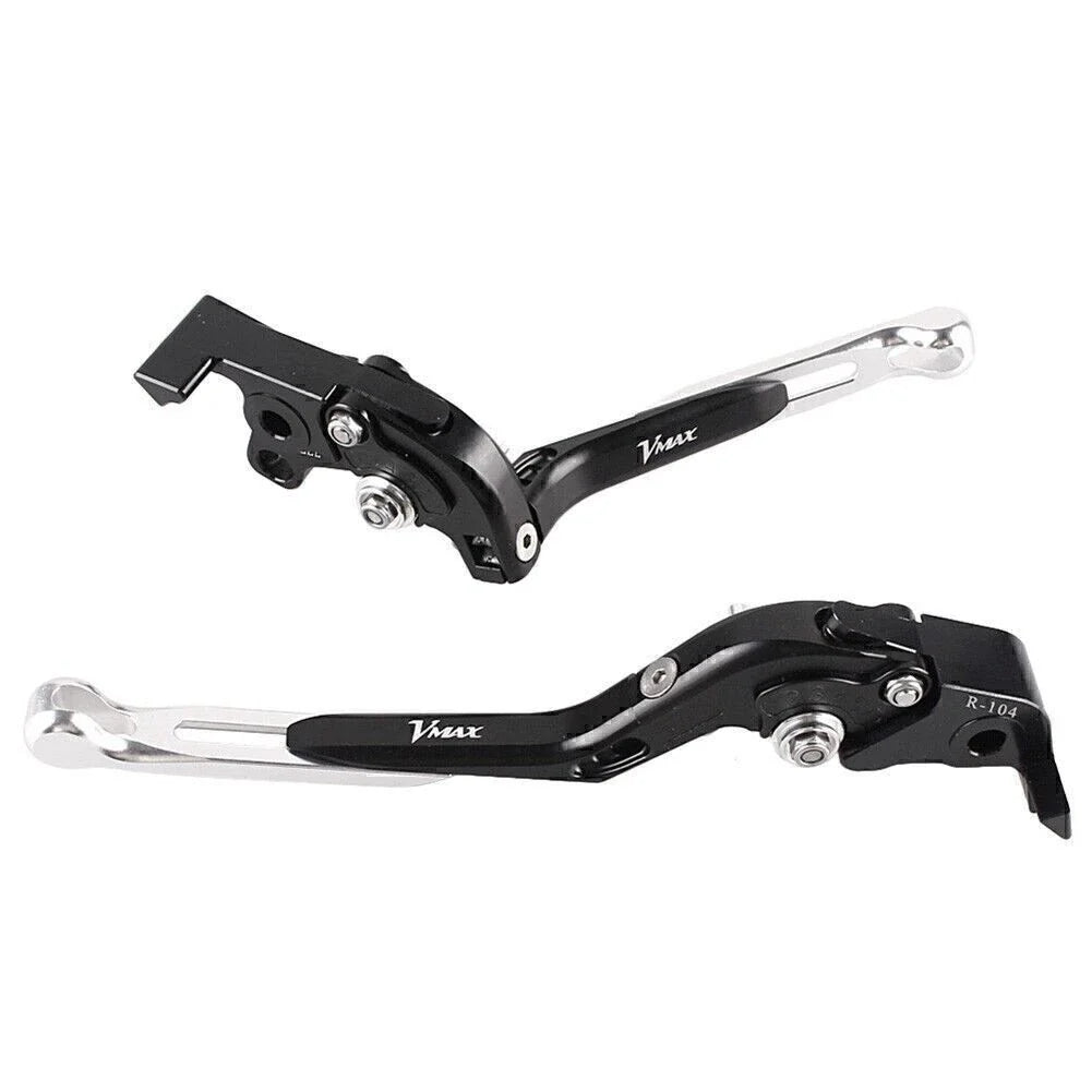 Foldable Brake Clutch Levers for Yamaha V-MAX 1700 (2009-2015) Black