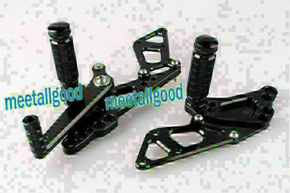 Rearset Foot Pegs for Suzuki GSXR 600 750 K11 (2011-2023) Black