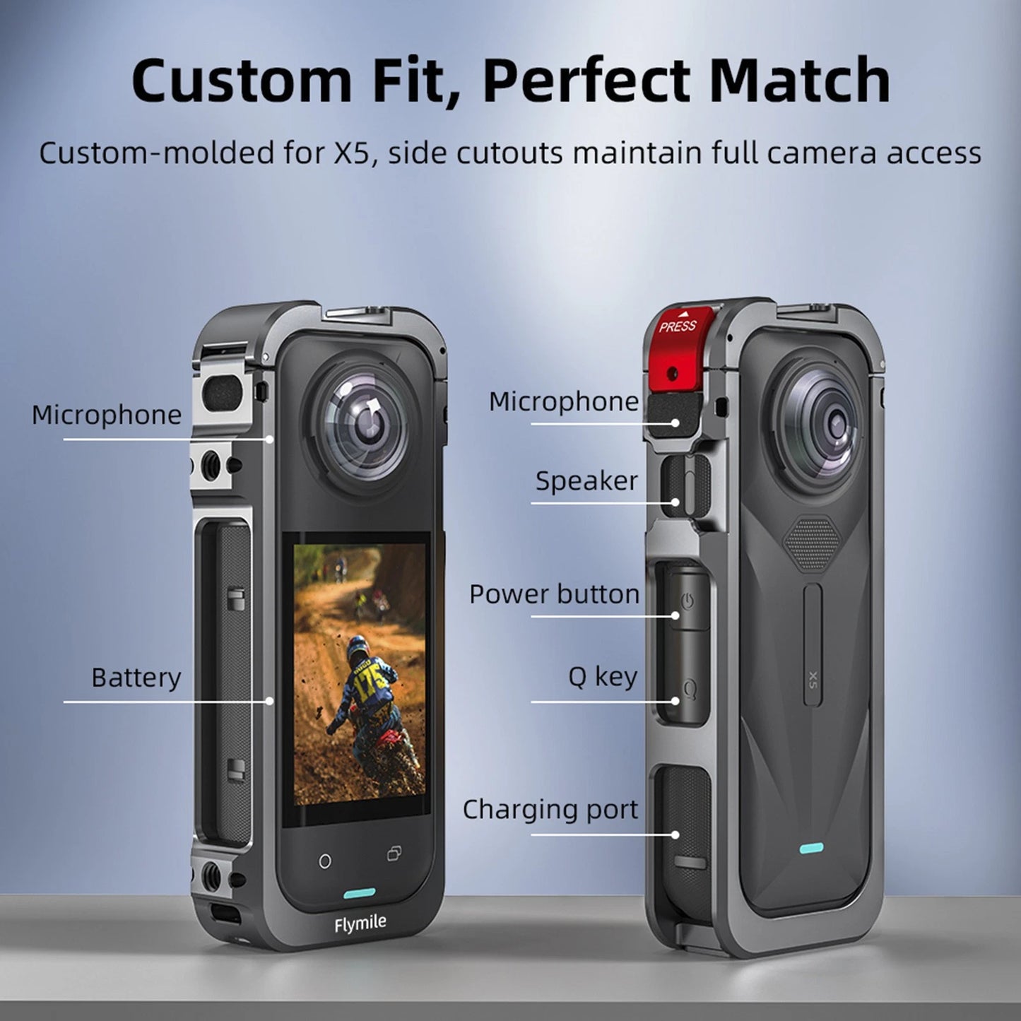 Protective Case for Insta360 X5 (2015–2016)