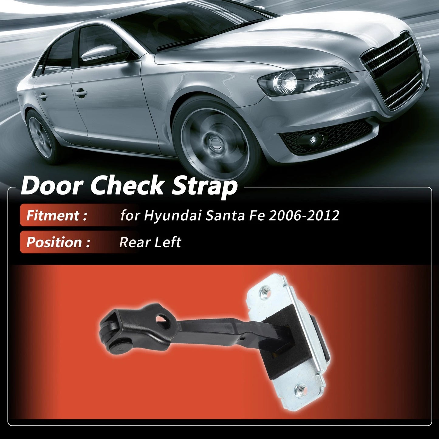 Rear Left Door Check Strap for Hyundai Santa Fe (2006–2012) No.794802B000