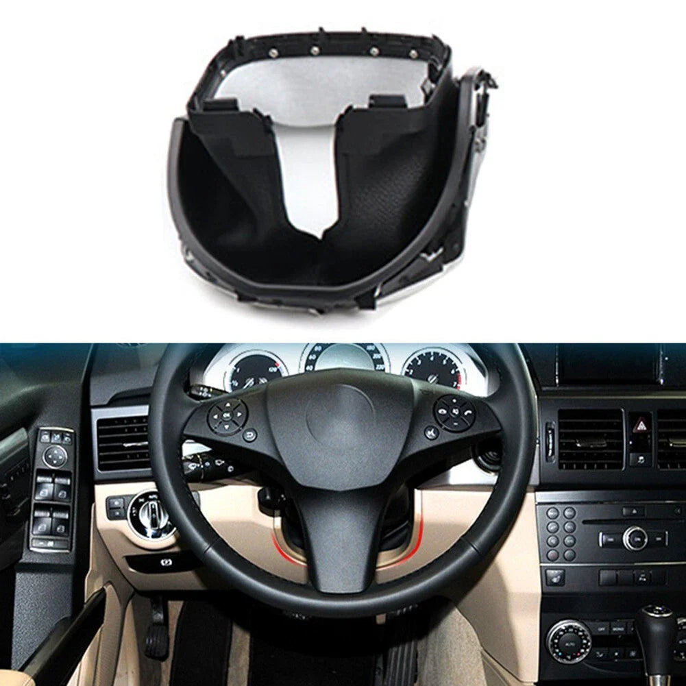 Dust Cover / Black PU Wheel Column for Mercedes X204 GLK300 (2008-2015)