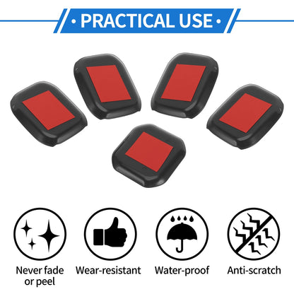 5 Pcs Door Bowl Cover Trim for Jeep Wrangler JL (2018–2022) ABS Black