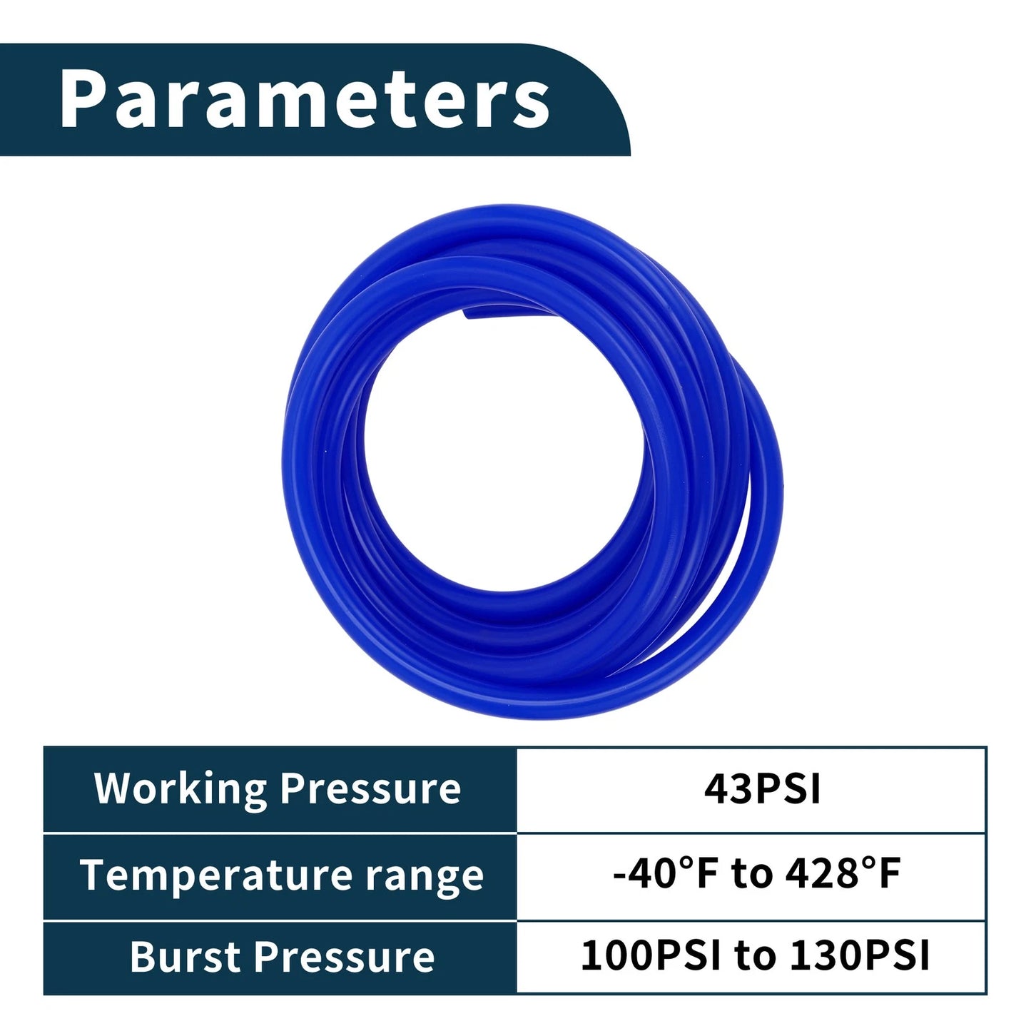 Vacuum Tubing Hose 20ft 10mm ID for Automotive Applications