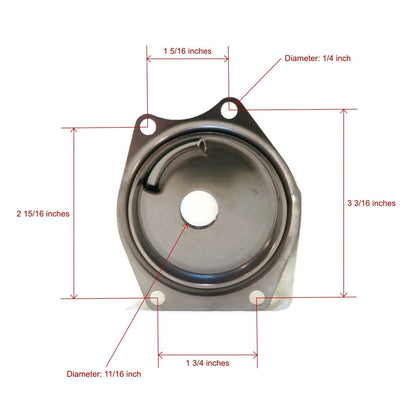 Water Pump Impeller Kit for Mercury Mariner Outboard (15-25 HP)