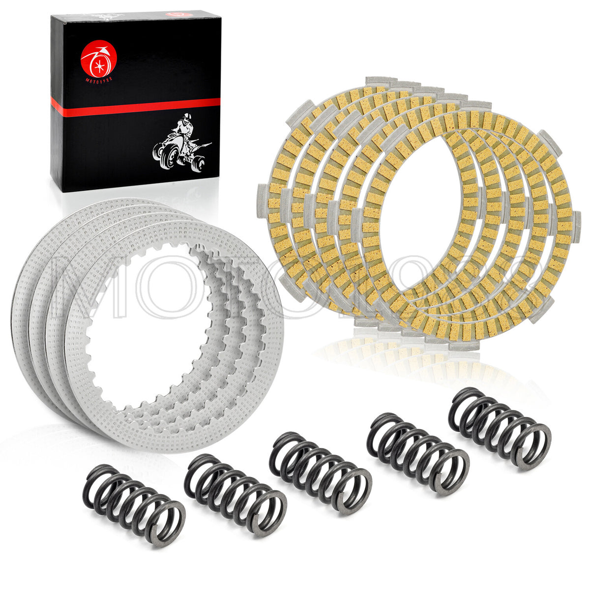 Clutch Friction Plates & Gasket Kit for Honda Recon Sportrax TRX250 (2009–2020)