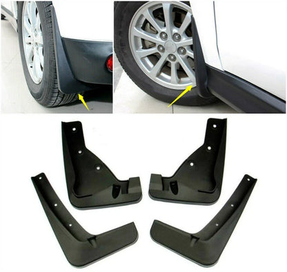 4x Mud Flaps Mudguard Fenders for Mitsubishi Outlander Sport ASX RVR (2013–2015)