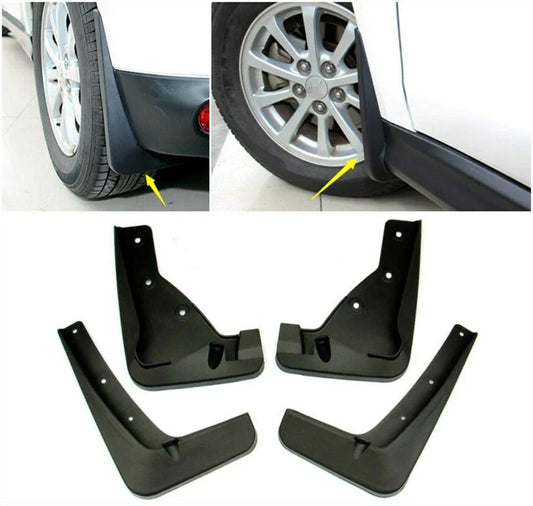 4x Mud Flaps Mudguard Fenders for Mitsubishi Outlander Sport ASX RVR (2013–2015)