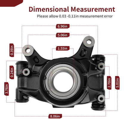 Rear Right Knuckle Kit for Honda Pioneer 1000-5 (2016–2024)