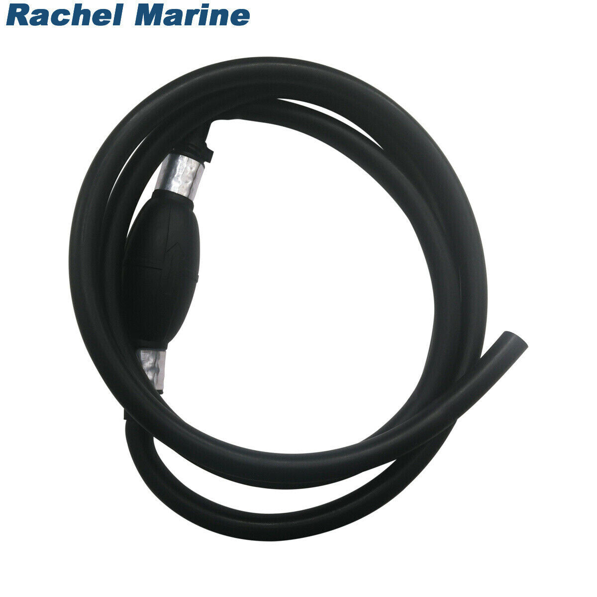 3/8" Fuel Hose Line Assembly with Primer Bulb for Marine Outboard Motors