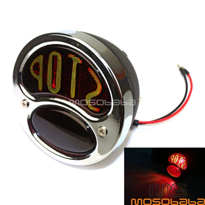 12V Rear Brake Stop Light Taillight for Harley Cruiser