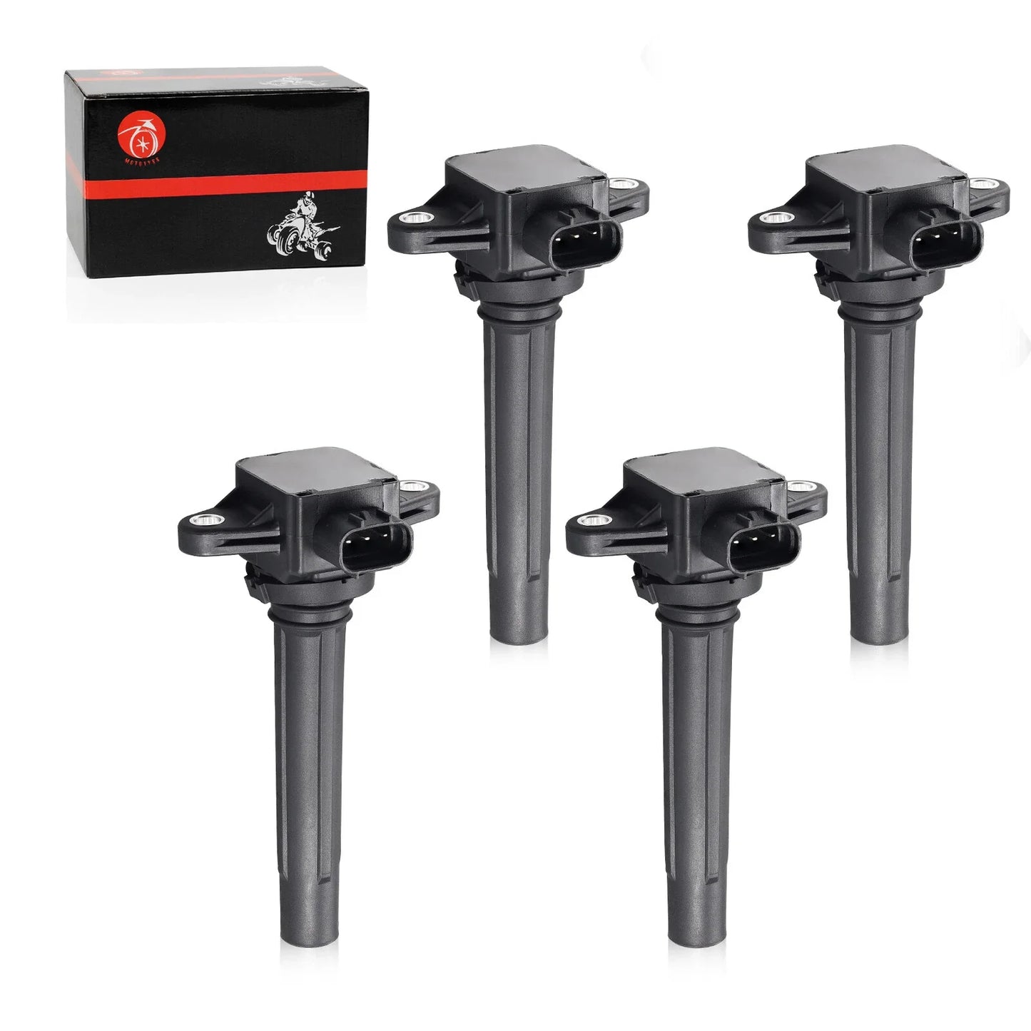 4 Pcs Ignition Coil for Yamaha 4-Stroke WaveRunner GP1800 R HO SVHO (2017–2023)