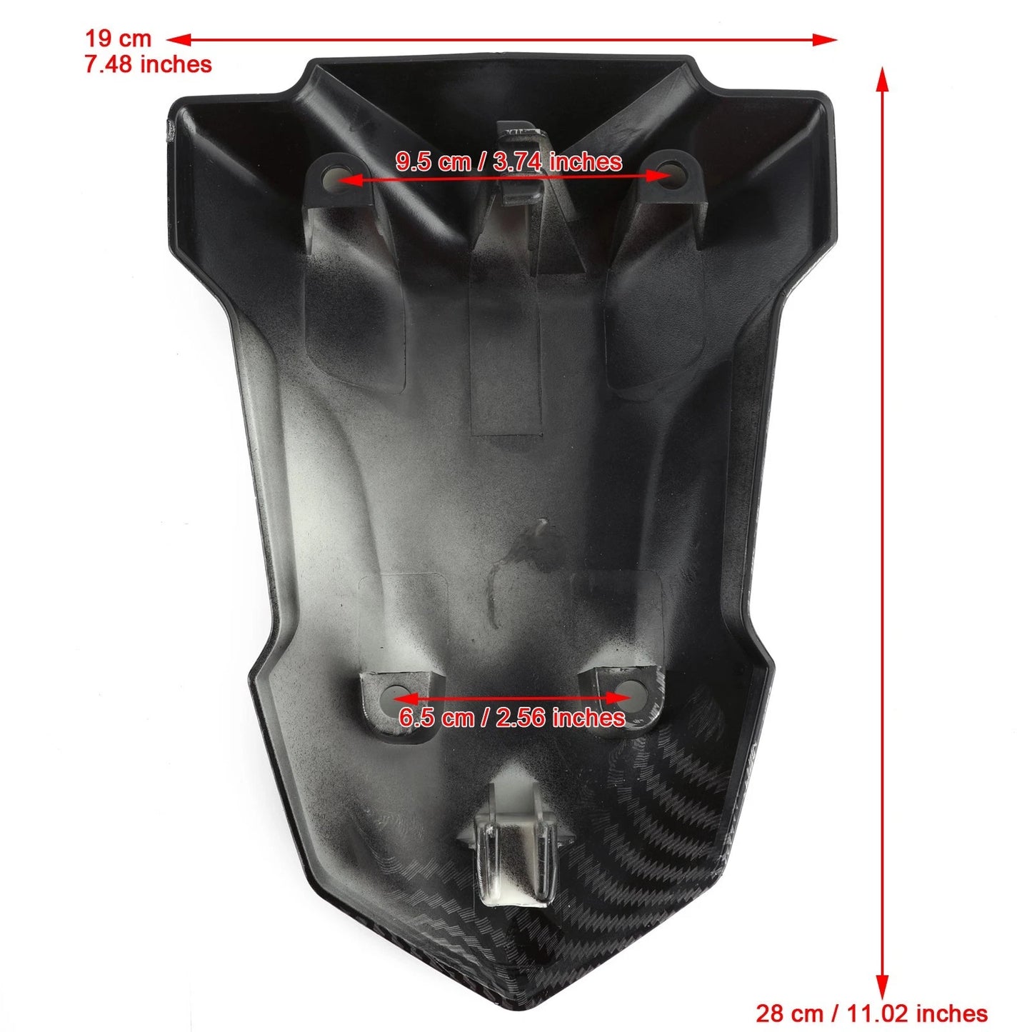 CNC Blue Mirror Caps for Yamaha R1 R1M R1S (2015–2019)