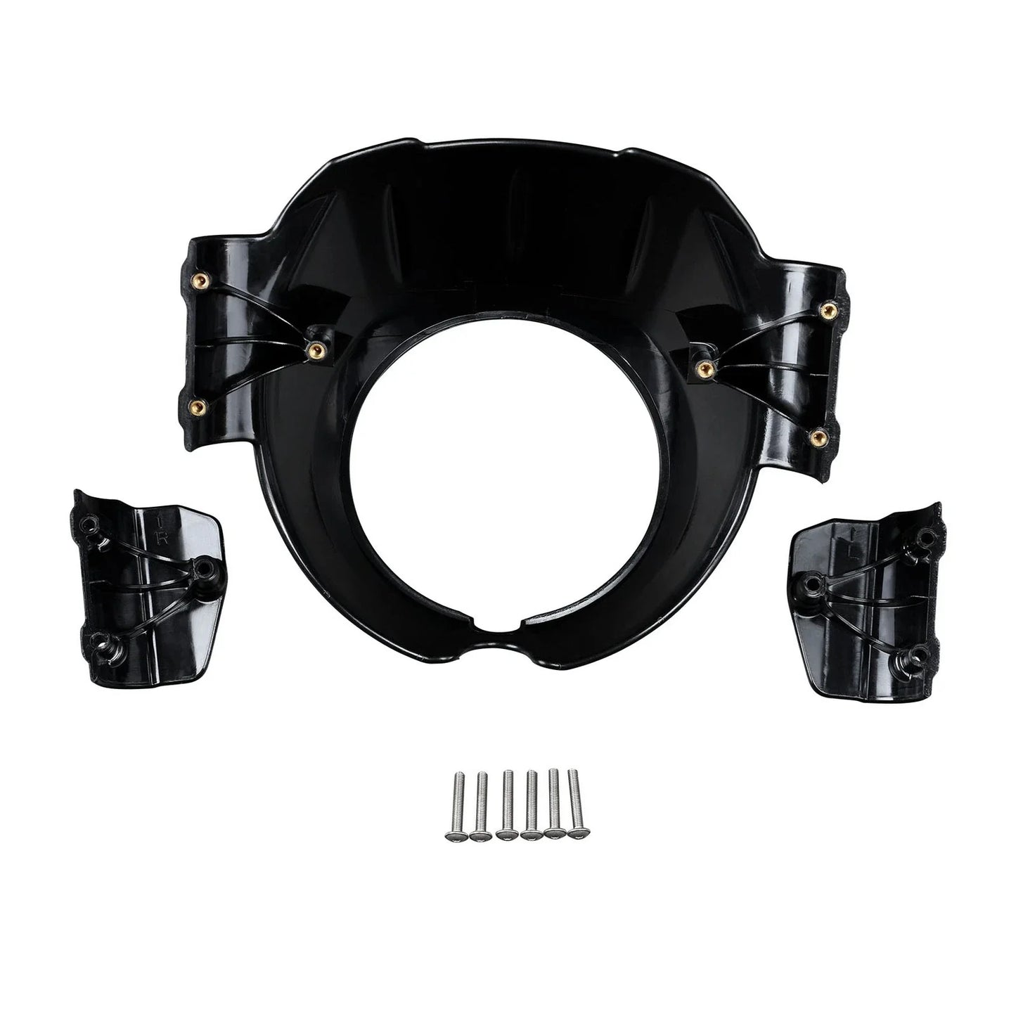 Vivid Black Headlight Fairing Cover for Indian Scout Sixty Bobber Classic (2016-2023)