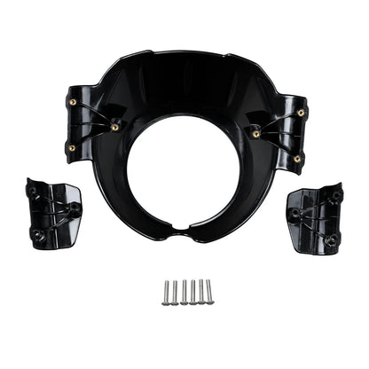 Vivid Black Headlight Fairing Cover for Indian Scout Sixty Bobber Classic (2016-2023)