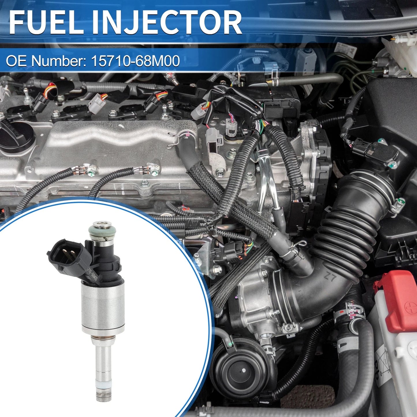 Fuel Injector No. 15710-68M00 for Suzuki Vitara LY 1.4T AllGrip (2015–2024)