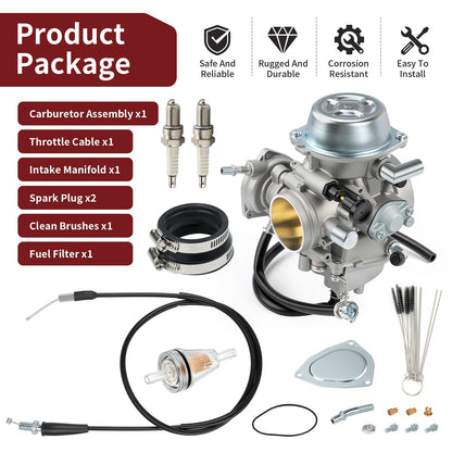 Carburetor with Throttle Cable for Can-Am DS650 (2000–2007)