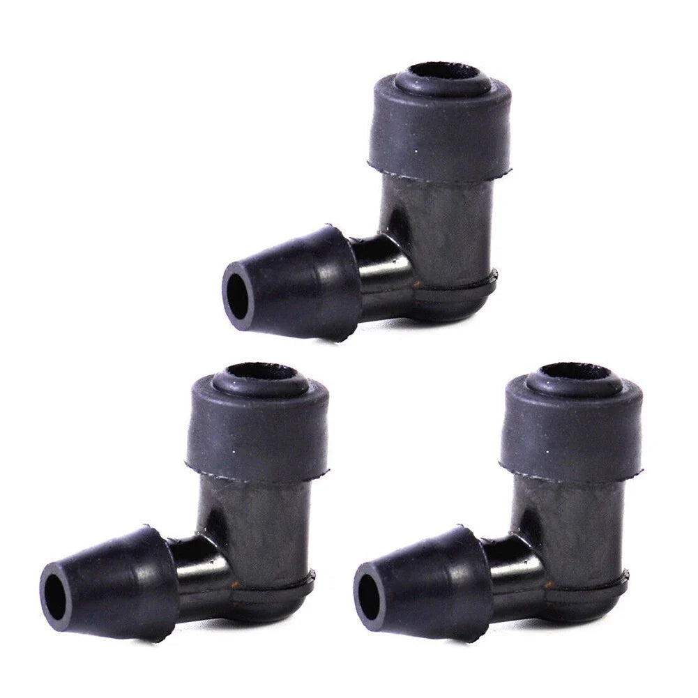 3x Versatile 90 Degree Plug Cap Cover for Motorcycle Dirt Bike ATV