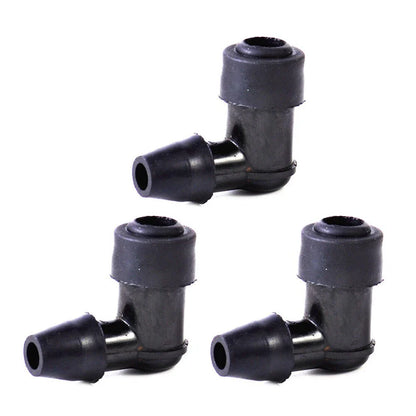 3x Versatile 90 Degree Plug Cap Cover for Motorcycle Dirt Bike ATV