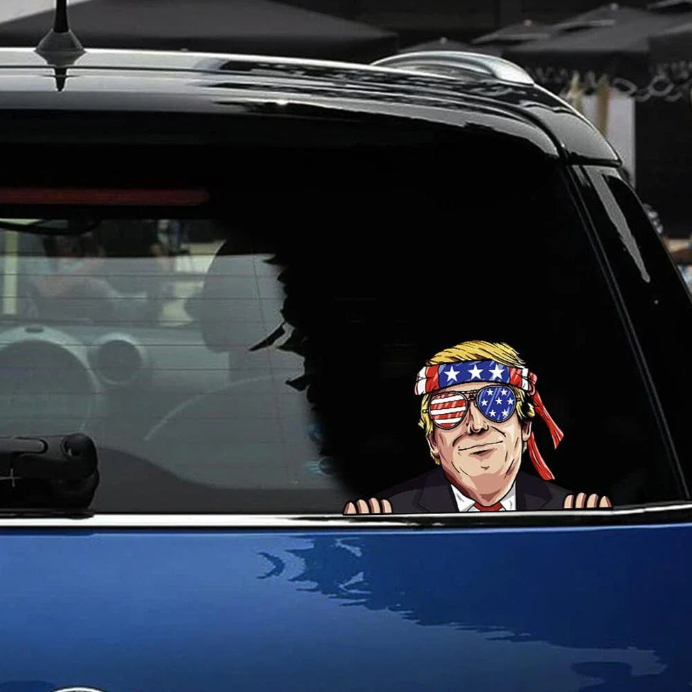 Waterproof Vinyl Car Sticker Funny Decal for Window Bumper